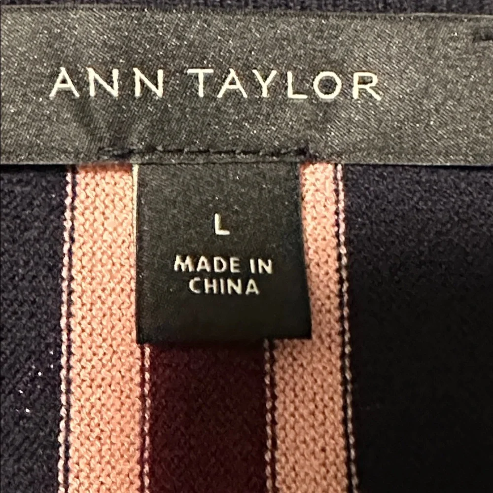 Ann Taylor Striped Cardigan - Picture 4 of 6